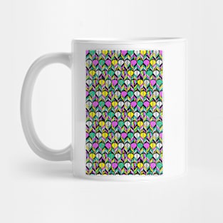 80s feathers Mug